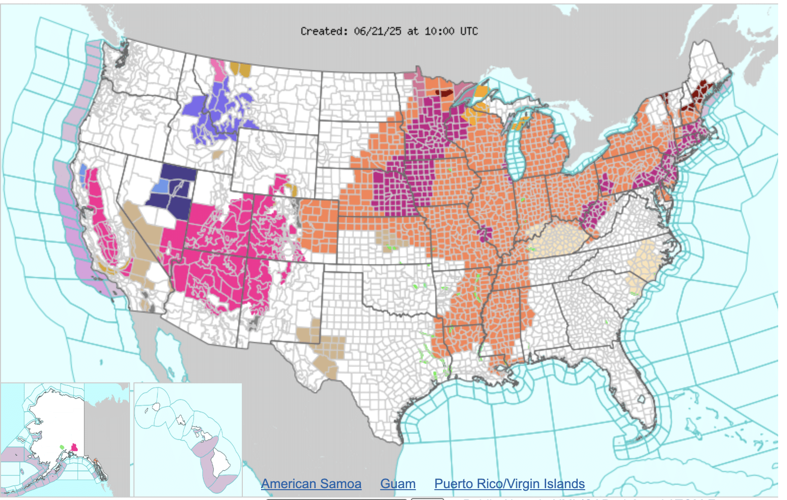 Dangerous heat grips Northeast as National Weather Service issues warnings